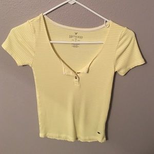 American eagle crop shirt