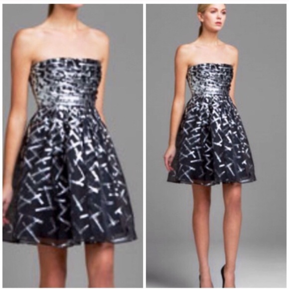 New Calvin Klein Strapless Cocktail Dress