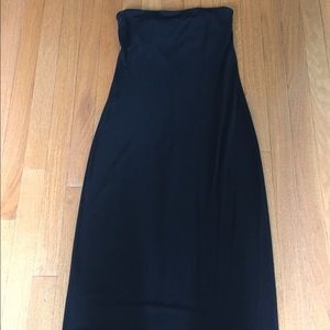 ANN TAYLOR LOFT Black Strapless Dress, Size 2