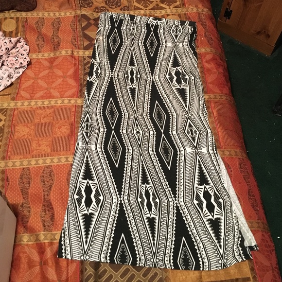Tribal Maxi Skirt