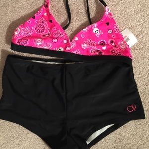 ❌sold❌Girls bathing suit size 14/16