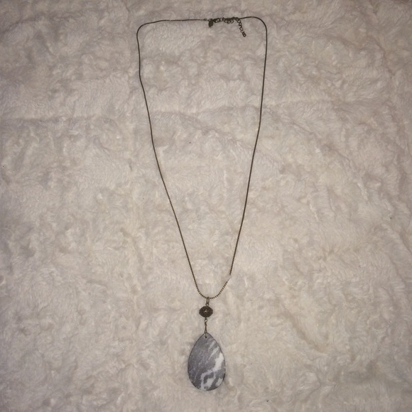 Dark gold necklace