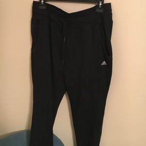 adidas black joggers sweatpants
