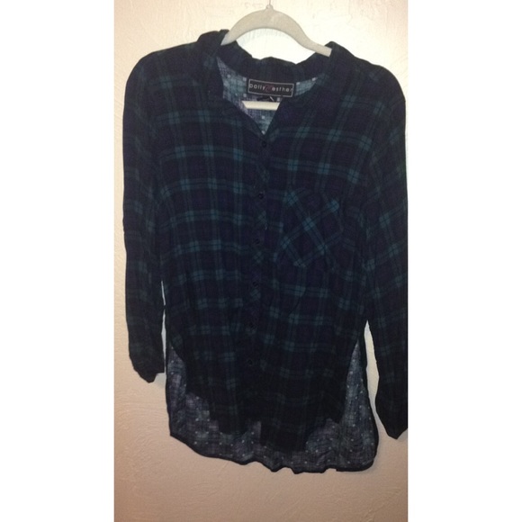 Flannel top - Picture 1 of 3