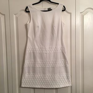 WHITE TAYLOR DRESS