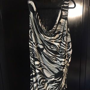 Zebra print dress