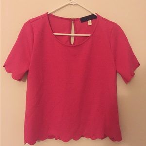Hot Pink over sized top