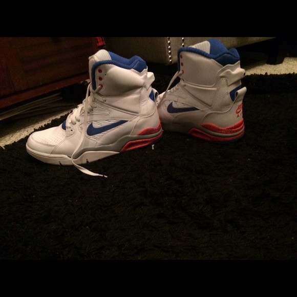 Blue and orange Air Force Nike