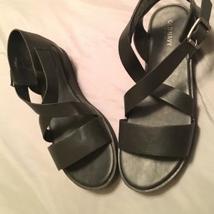 Black Womens sandles boho