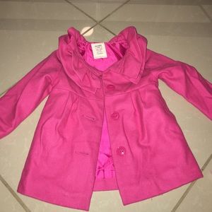 Used old baby pink coat for girls 18-24 months