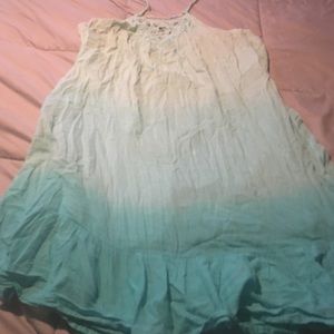 Trade for Jackie Blue dress and white tunic