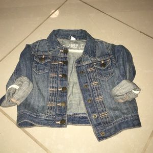 Baby gap denim jacket size 3t