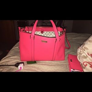 Kate spade purse. And wallet
