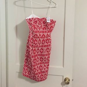 Jcrew strapless dress- never worn!
