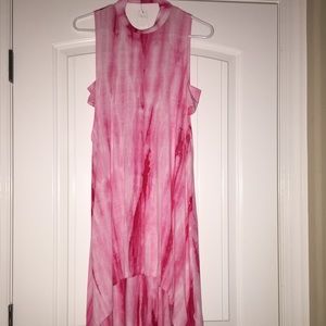 NWT pink tie dye dress!