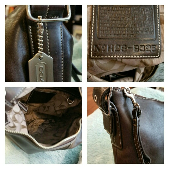 Coach slim hobo handbag