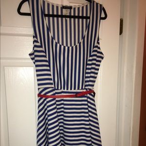 Cute nautical themed summer dress