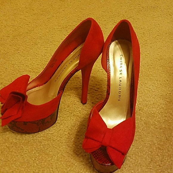 Chinese Landry platform Shoes