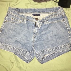 Levis denim shorts