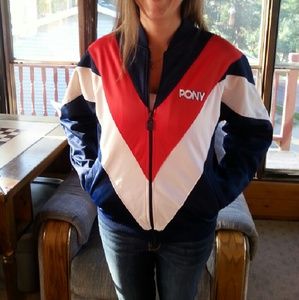 Vintage PONY athletic jacket