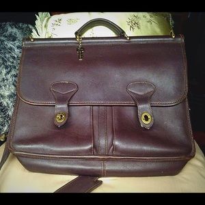 Jack George's vintage briefcase
