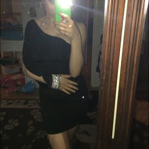 Black Bodycon Going Out Dress