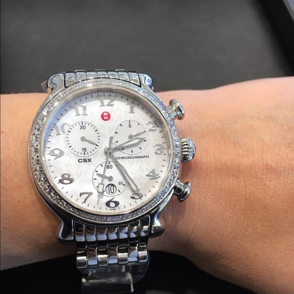 SOLD ✅ Beautiful Limited edition Michele watch CSX - Picture 4 of 4