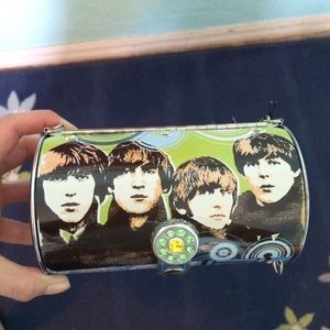 NWT Beatles Cylinder Tote