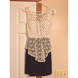 Love Culture peplum dress