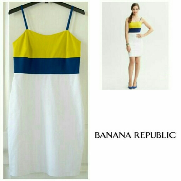 🌻🌺Banana Republic block dress🌷🌼