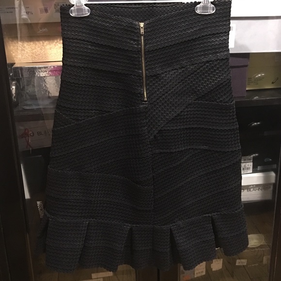 Anthropologie black skirt - Picture 2 of 3