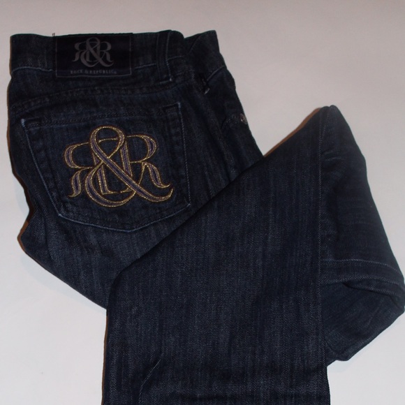 Rock & Republic dark flare jeans