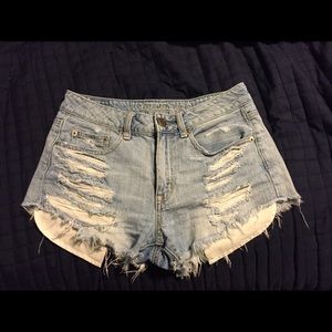 American Eagle High waisted shorts