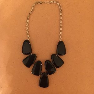 Kendra Scott Statement Harlow Necklace Black/Gold