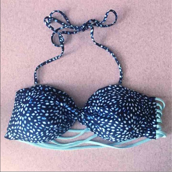 Super Cute Strapless Floral Swimsuit Top