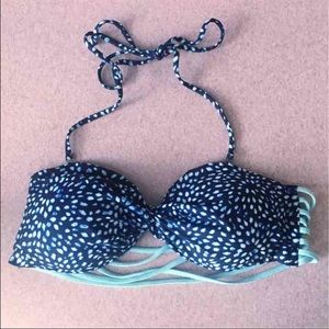 Super Cute Strapless Floral Swimsuit Top