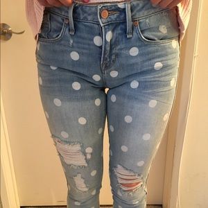 Marc by Mac Jacobs polka dot jeans