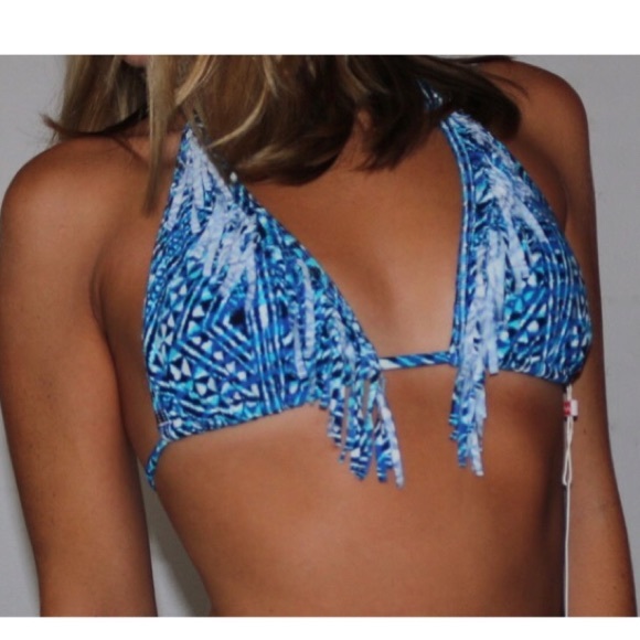 Billabong Fringe Swimsuit Top