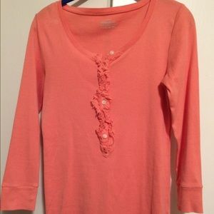 Super cute Perfect Fit J.Crew 3/4 tee