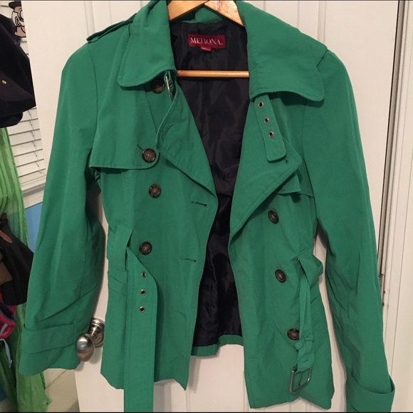 Green Trench Coat