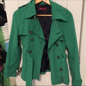 Green Trench Coat