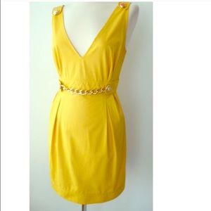 D& G cotton yellow dress
