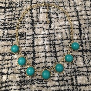 Green and gold necklace
