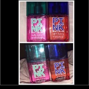 PINK mini body sprays