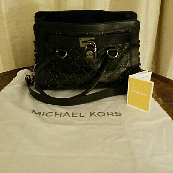 Authentic Black Michael Kors Handbag