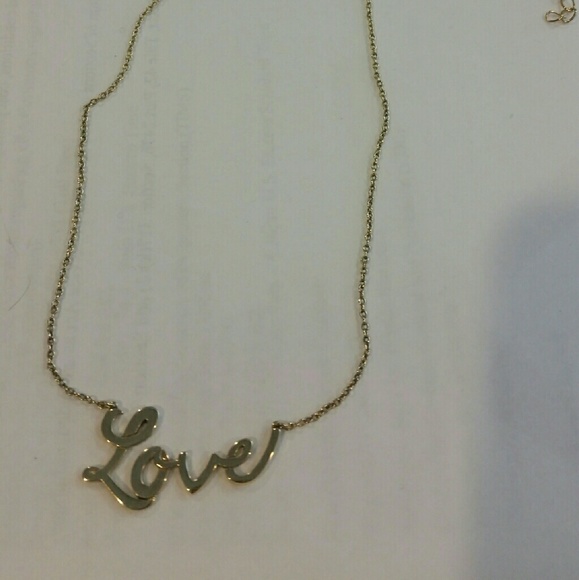 "Love" Necklace