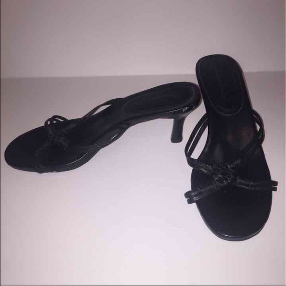 Madison Studio Black Short Heels