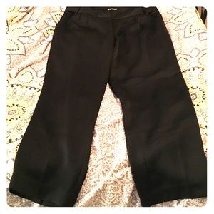 Express Tuxedo Crop Pants