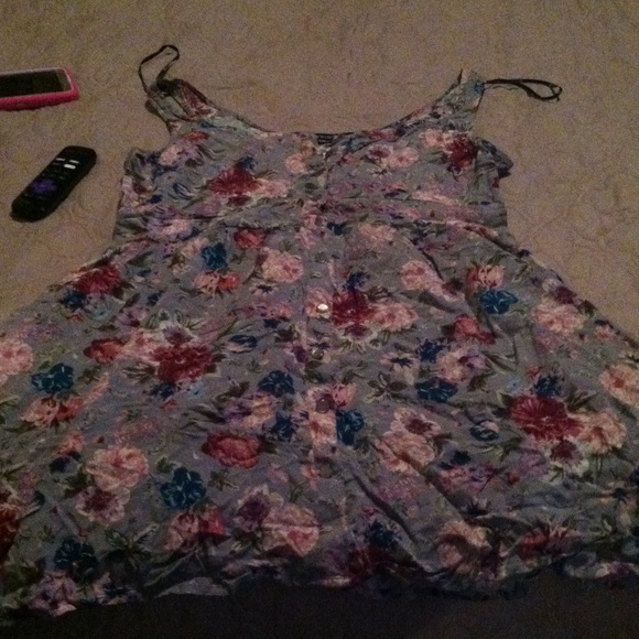 forever 21 floral printed sundress