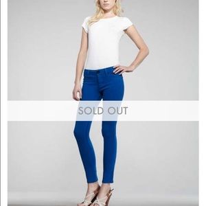 New DL1961 Emma Legging Ankle Jeans 27 Parakeet